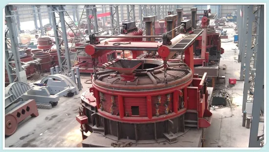 Submerged Arc Furnace for Industrial Silicon Melting Furnace 8000kVA 